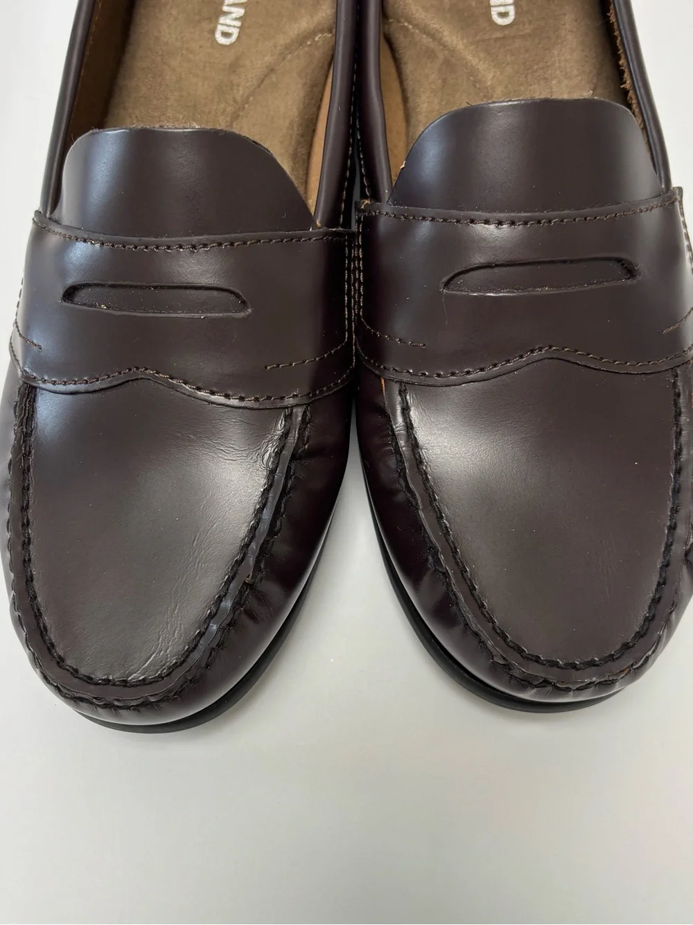 Eastland Classic II Penny Loafers Brown Leather Memory Foam Shoes Women’s 9M